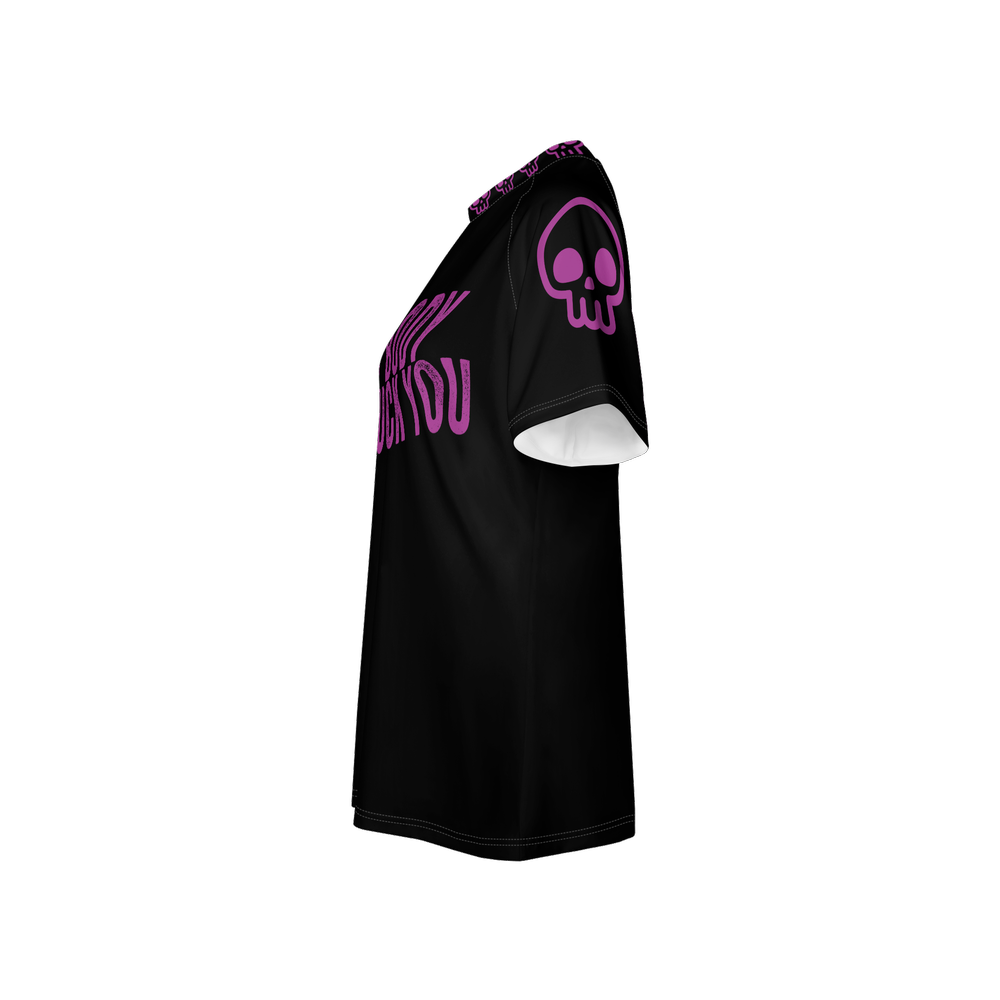 MY BODY FUCK YOU Women’s Athletic Jersey-Heavyweight 225g