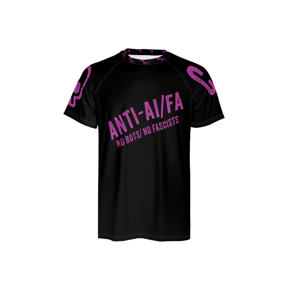 ANTI AI/FA Men’s Athletic Jersey-Heavyweight 225g - Black