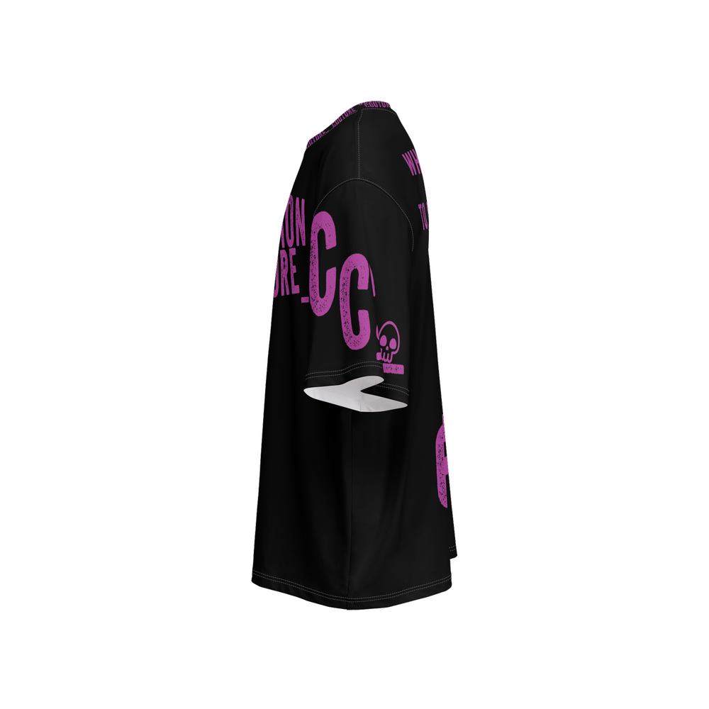 CREMATION COUTURE - Men’s Oversized Short-Sleeve T-Shirt-Heavyweight 225g - Black