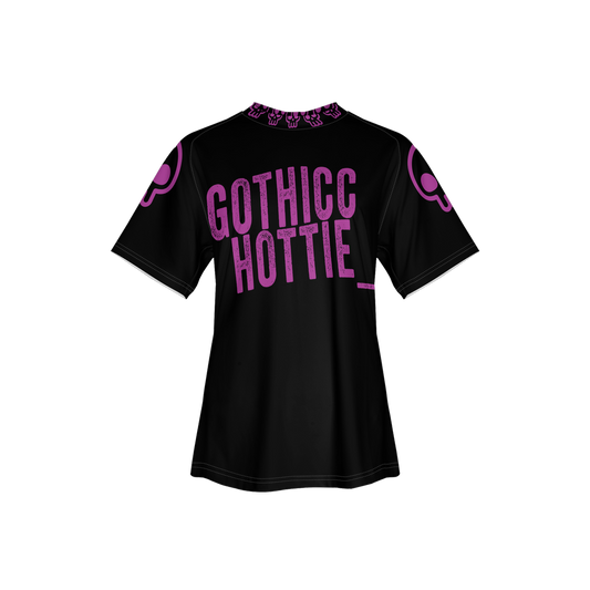 GOTHICC HOTTIE Women’s Athletic Jersey-Heavyweight 225g